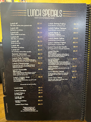 Menu Taqueria Chuyita - 1