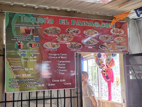 Menu Taqueria El Paisa - 8