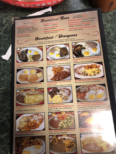 Menu Taqueria El Sol De Mexico Houston - 0
