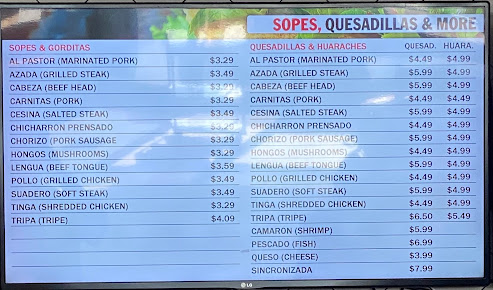 Menu Taqueria El Toro - 0