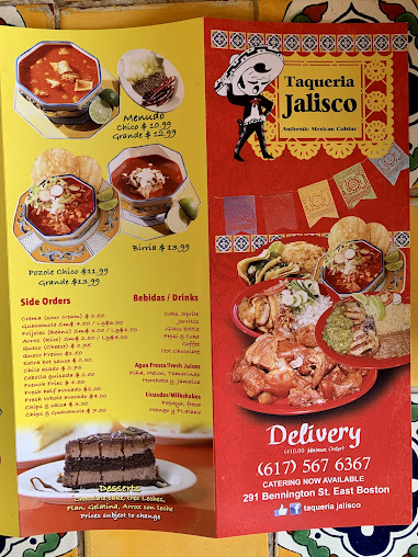 Menu Taquería Jalisco - 1