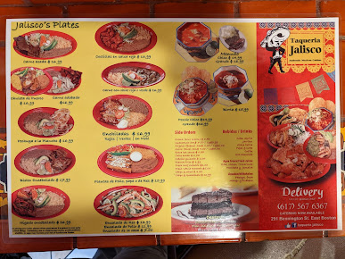 Menu Taquería Jalisco - 7
