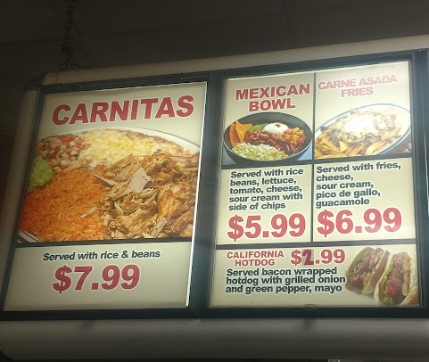 Menu Taqueria La Pasadita - 1