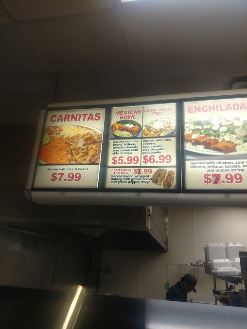 Menu Taqueria La Pasadita - 4