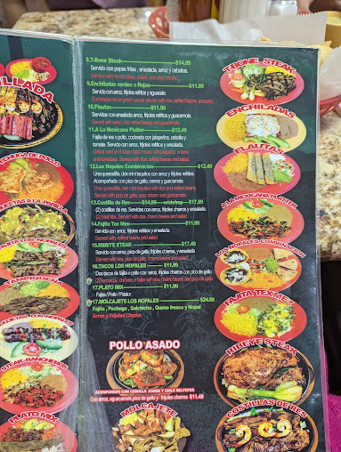 Menu Taqueria Los Nopales - 5