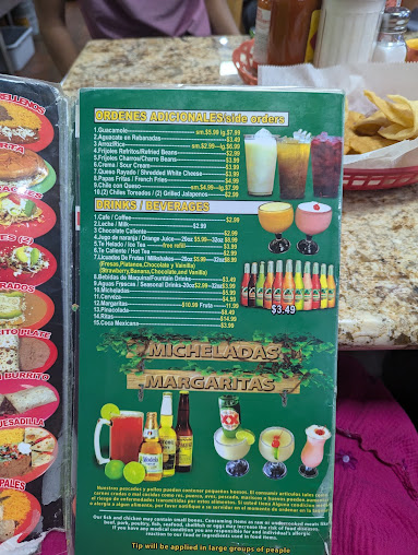 Menu Taqueria Los Nopales - 8
