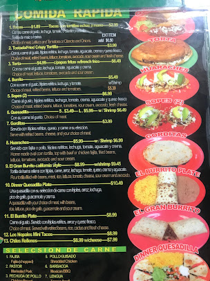Menu Taqueria Los Nopales - 9