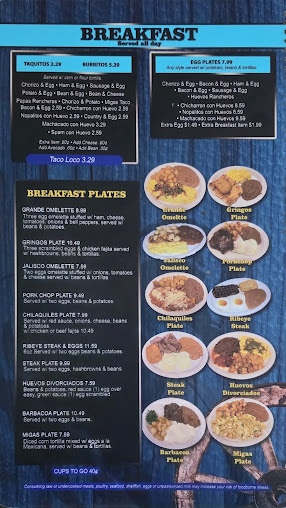 Menu Taqueria Los Potros De Jalisco - 1