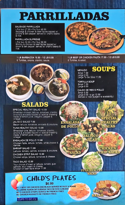 Menu Taqueria Los Potros De Jalisco - 3