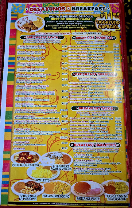 Menu Taquería Mi Pueblito - 5