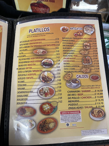 Menu Taquería Primo Chuki's - 8