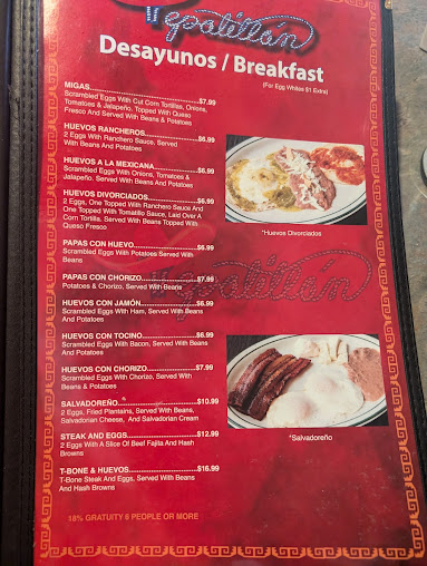 Menu Taqueria Tepatitlan - 2