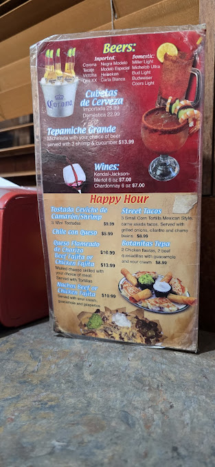 Menu Taqueria Tepatitlan - 4
