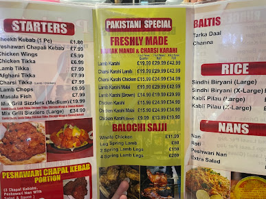 Menu Taste Of Pakistan Restaurant And Take Away - 2