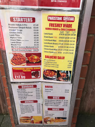Menu Taste Of Pakistan Restaurant And Take Away - 5