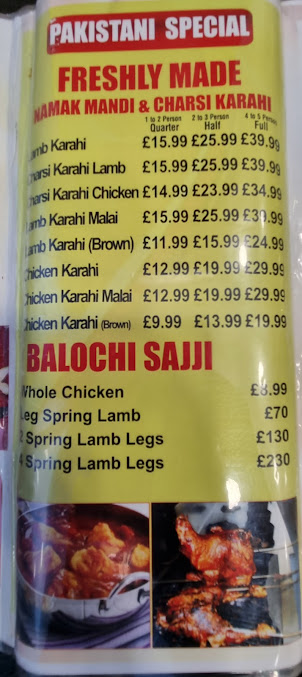 Menu Taste Of Pakistan Restaurant And Take Away - 8