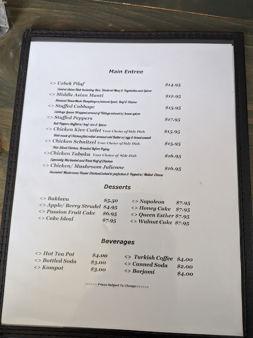 Menu Taste Of Susans Grill House - 6
