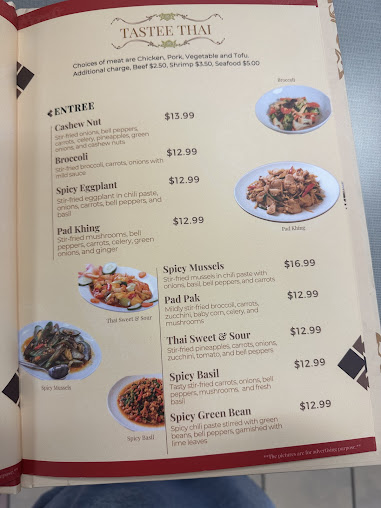 Menu Tastee Thai - 2