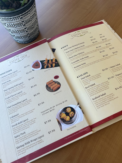 Menu Tastee Thai - 5
