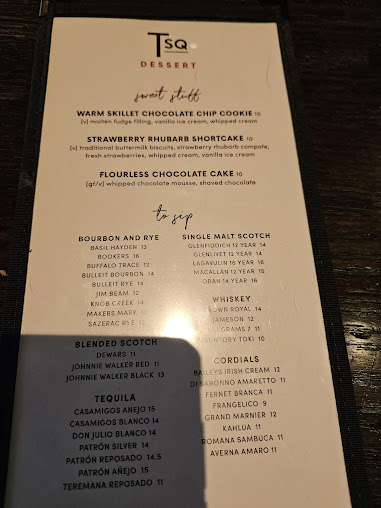 Menu Tavern In The Square - 1