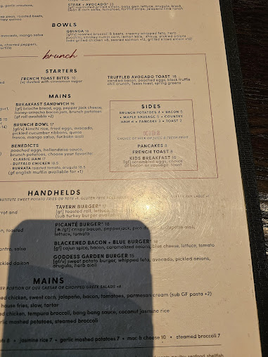 Menu Tavern In The Square - 4