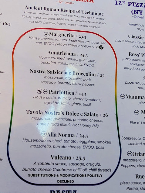 Menu Tavola Nostra Pizzeria E Cucina - 4