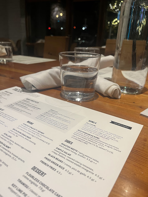Menu Tazza Kitchen Stone Creek Village - 8