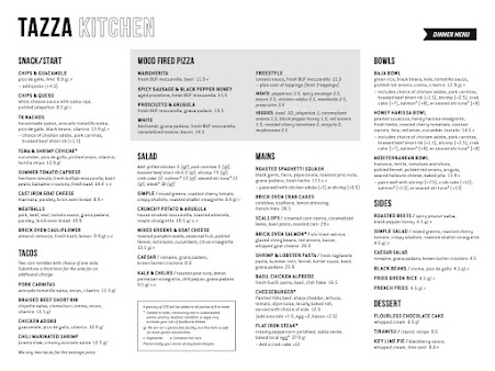 Menu Tazza Kitchen Village District - 3