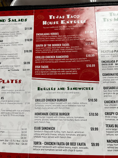 Menu Tejas Taco House - 6