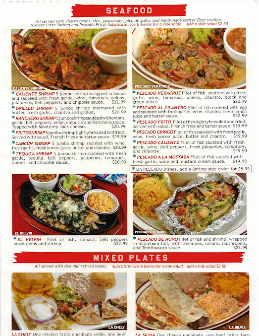 Menu Teotihuacán Mexican Café - 3