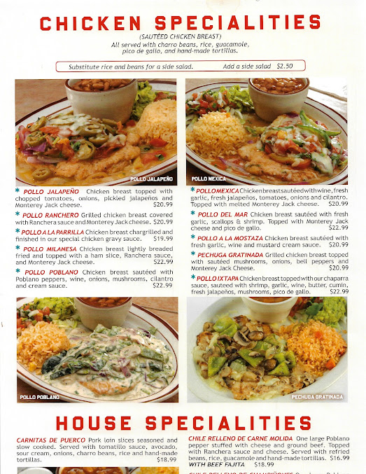 Menu Teotihuacán Mexican Café - 6
