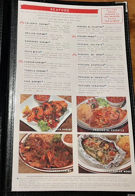 Menu Teotihuacan - 2