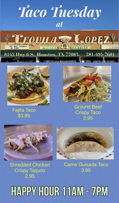 Menu Tequila Lopez Mexican Restaurant - 3