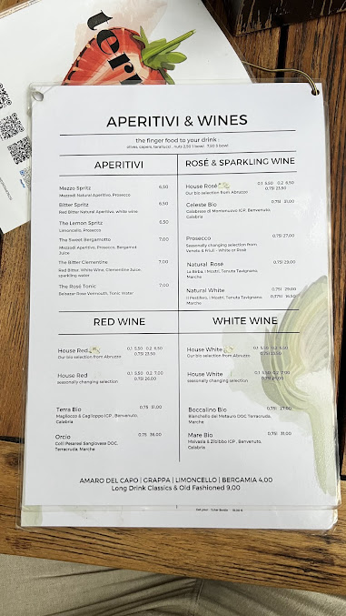 Menu Terra Italian Craft Kitchen - 3