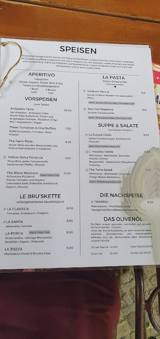 Menu Terra Italian Craft Kitchen - 5