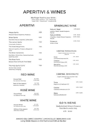 Menu Terra Italian Craft Kitchen - 7