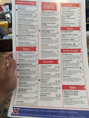 Menu Texas Borders - 4
