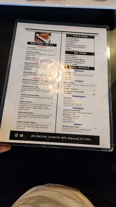 Menu Texas Borders - 6