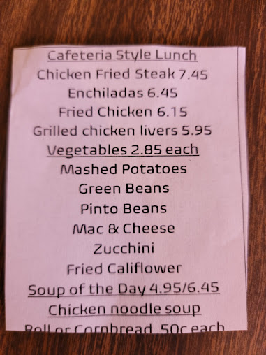 Menu Texas Grill Restaurant - 3