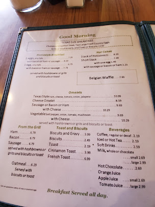Menu Texas Grill Restaurant - 8