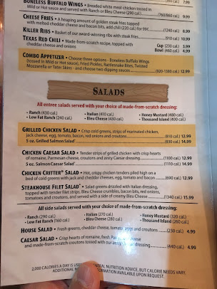 Menu Texas Roadhouse - 6