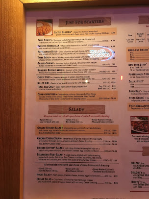 Menu Texas Roadhouse - 7