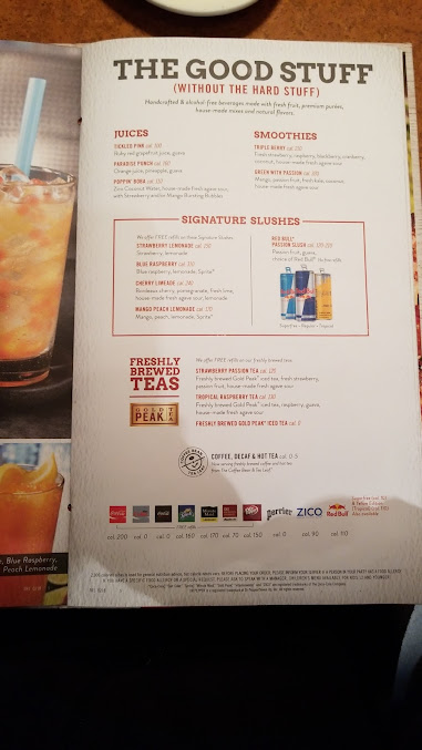 Menu Tgi Fridays - 8