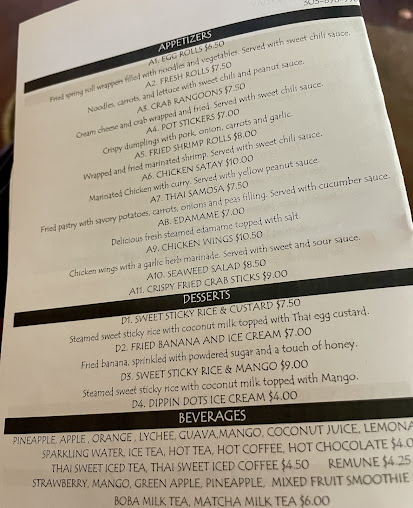 Menu Thai 202 And Ramen Conifer - 3