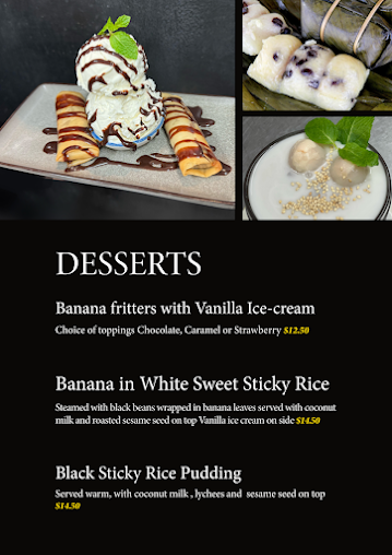 Menu Thai Cornar Restaurant - 2