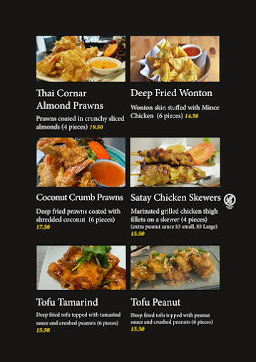 Menu Thai Cornar Restaurant - 8