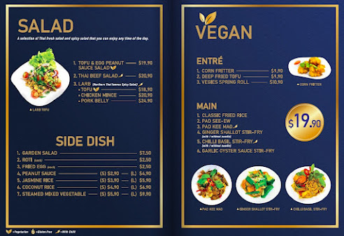 Menu Thai Flavors Restaurant Mollymook - 6
