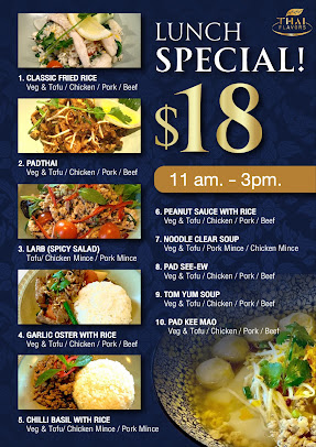Menu Thai Flavors Restaurant Mollymook - 8