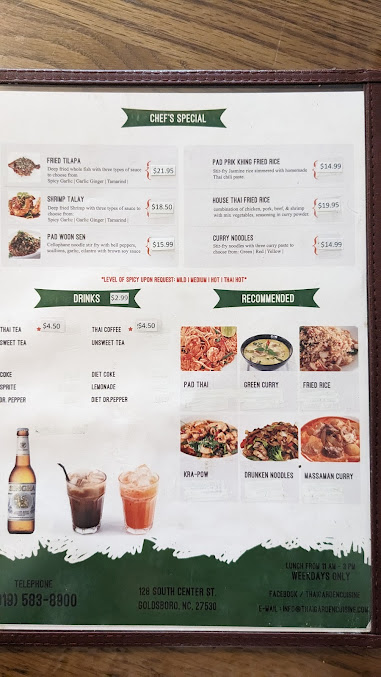 Menu Thai Garden Cuisine - 8