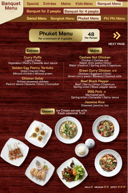 Menu Thai Pothong Restaurant - 6